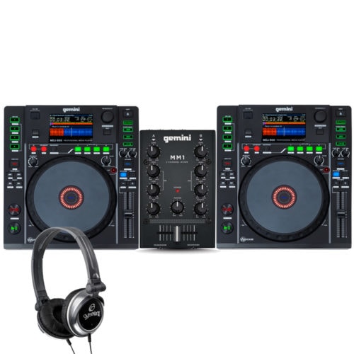 Gemini MDJ900 Pro DJ Pack with USB Players DJ City