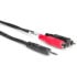 Hosa CMR-203 Y Cable 3.5mm TRS - RCA 3FT / 90CM