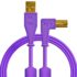 DJ Tech Tools Chroma Cables USB-A to B Right Angle Purple