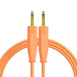 DJ Tech Tools Chroma Cables Audio 1/4" Jack - Jack Orange