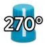 DJ Tech Tools Chroma Caps 270 Degree Super Knob - Blue