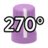 DJ Tech Tools Chroma Caps 270 Degree Super Knob - Purple