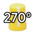 DJ Tech Tools Chroma Caps 270 Degree Super Knob - Yellow