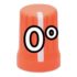 DJ Tech Tools Chroma Caps 0 Degree Super Knob - Orange
