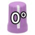 DJ Tech Tools Chroma Caps 0 Degree Super Knob - Purple