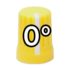 DJ Tech Tools Chroma Caps 0 Degree Super Knob - Yellow
