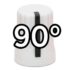 DJ Tech Tools Chroma Caps 90 Degree Super Knob - White
