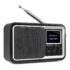 Audizio Anzio Portable DAB+ Digital Radio with Battery Black
