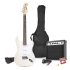 MAX GigKit Beginner Electric Guitar Pack (White)