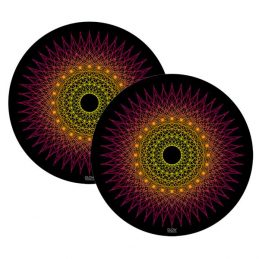 Glowtronics Sacred Spikes Vinyl Turntable Slipmats
