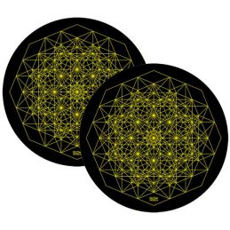 Glowtronics Sacred Poly Ester Slipmats Pair