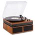 Fenton RP165 Vinyl Record Player Set Bluetooth w/ Speakers (Wood)