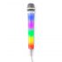 Fenton KMD55W Karaoke Microphone with RGB Lighting White
