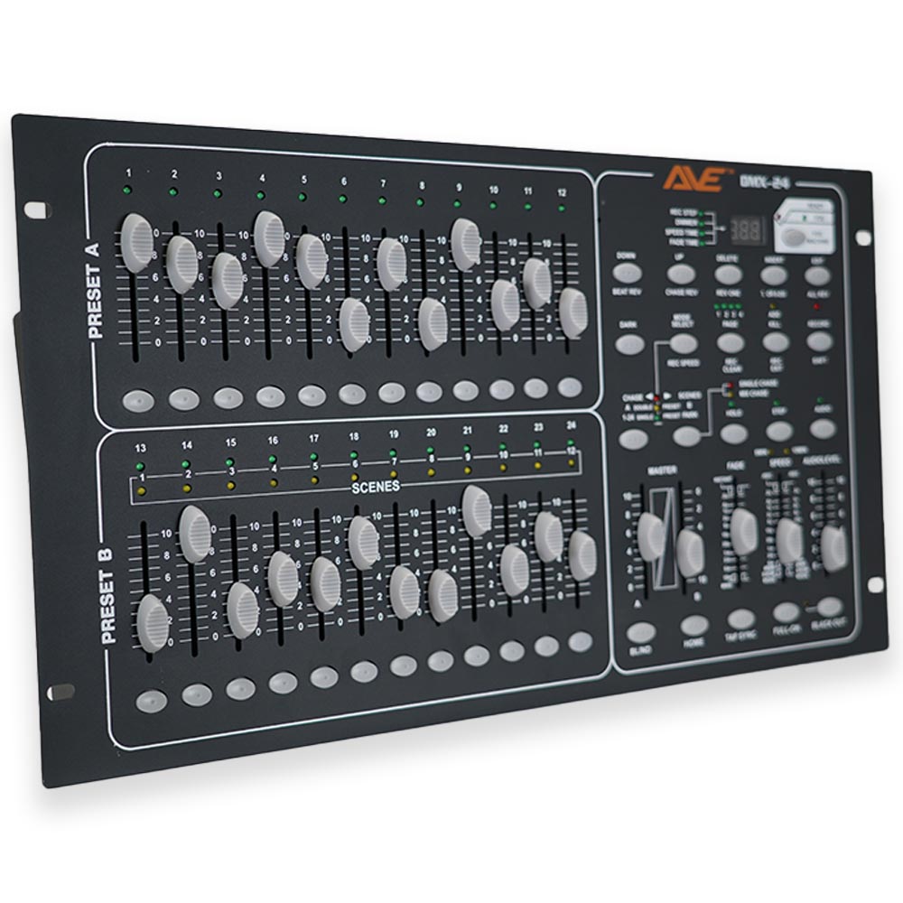 AVE DMX24 24-Channel DMX Controller - Image 3