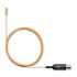 Shure DL4 DuraPlex (MTQG) Omnidirectional Waterproof Lavalier Microphone - Tan
