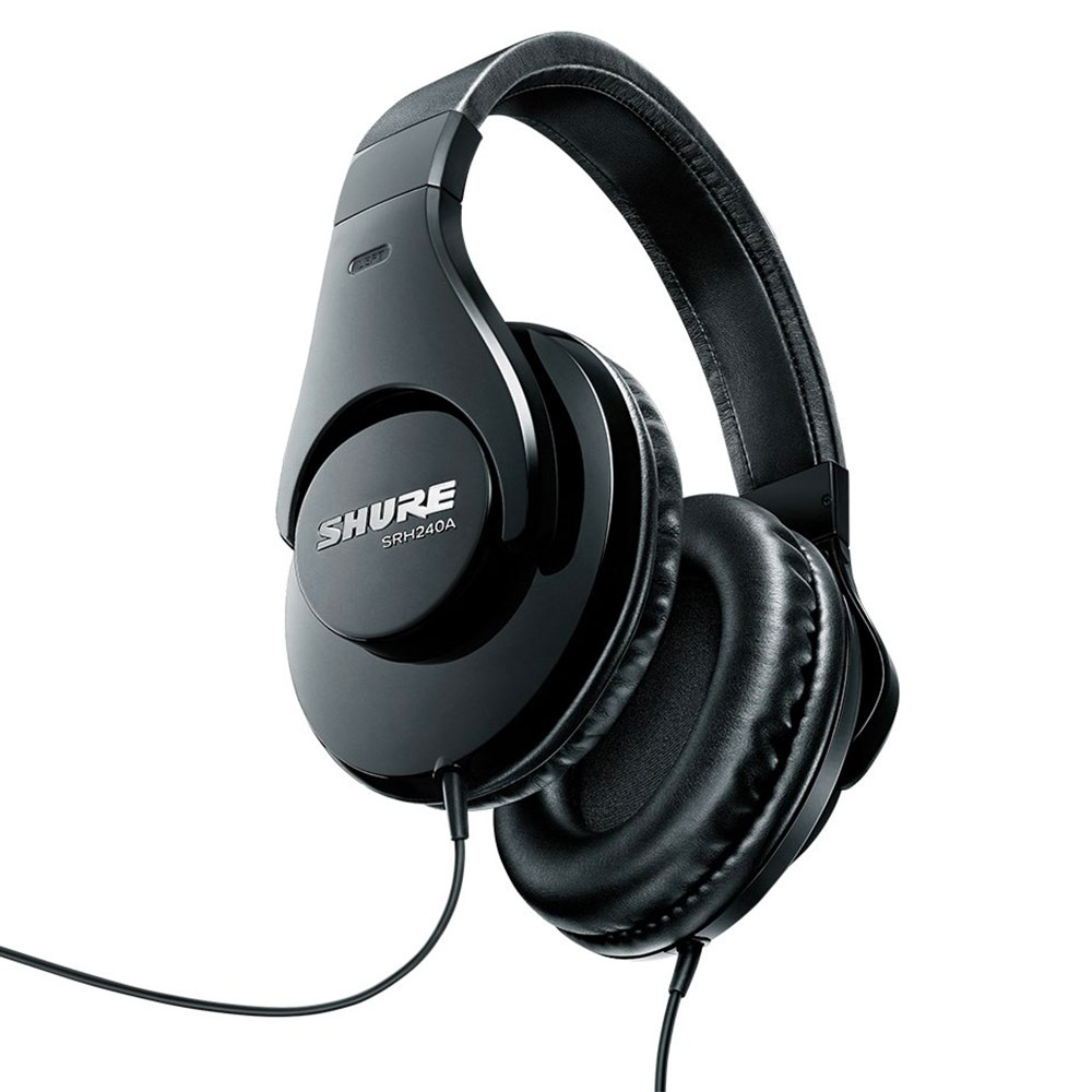 Shure SRH240A Studio Reference Headphones Black - DJ City