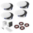 Power Dynamics Powerline A100B Set In-Wall Audio Amplifier with 4 Ceiling Speakers