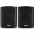 Power Dynamics BC40V Black Speaker Pair 100V 8 Ohm 4" Inch 100W - IPX5