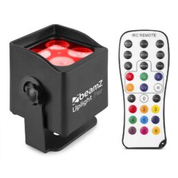 Beamz BBP44 - Mini Battery Uplight IP65