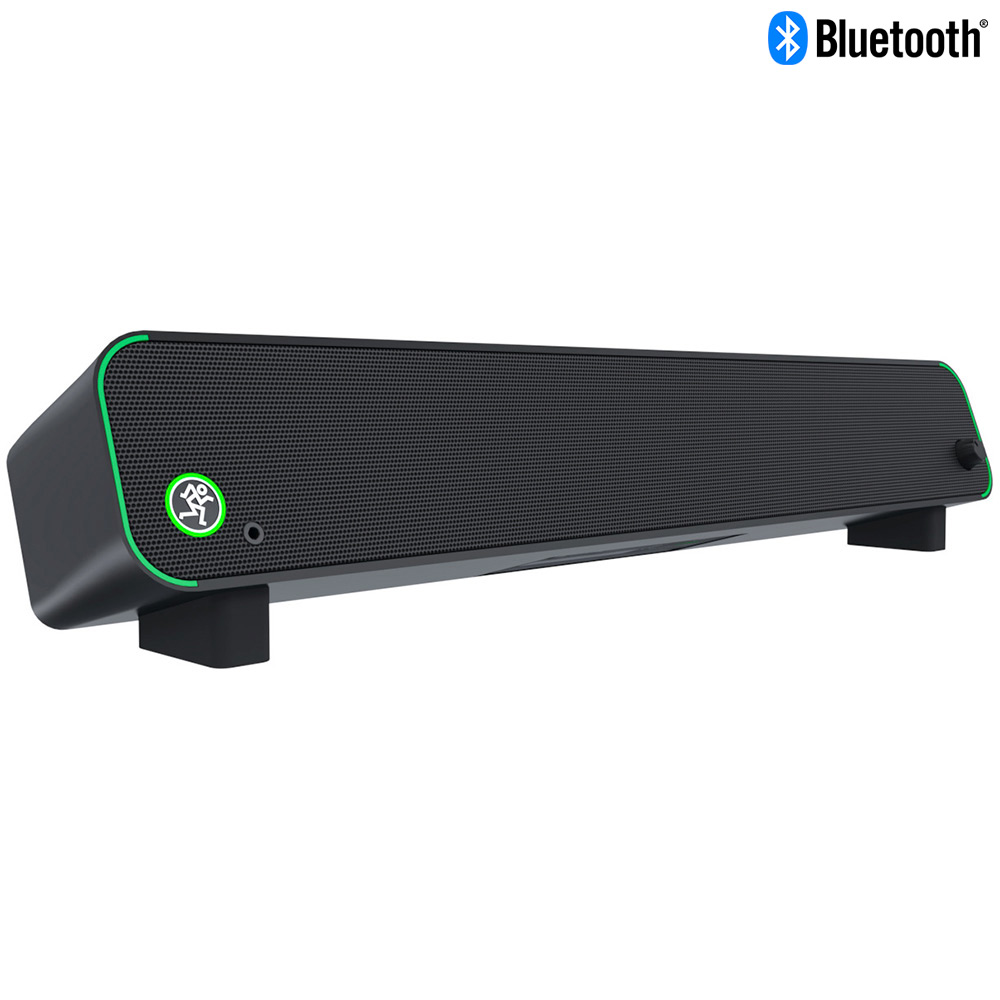 Mackie CR Stealth Bar Desktop Soundbar with Bluetooth
