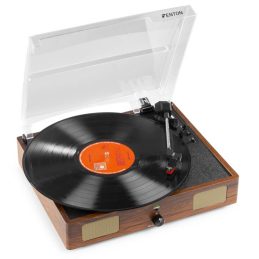 Fenton RP106W Vinyl Record Player (Wood)