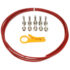 Lava Cable Tightrope Solder-Free Cable Kit - 10ft Red