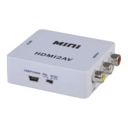 AC1773 HDMI to Composite AV Converter with Power Supply