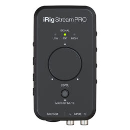 IK Multimedia iRig Stream Pro - Streaming Audio Interface for iOS, Android, Mac/PC