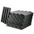 Soundproof Foam Panel AVE ISOWEDGE 10 Pack - Charcoal