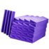 Soundproof Foam Panel AVE ISOWEDGE-P 10 Pack - Purple