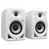Pioneer DJ DM-40D-BT White Monitor Pair Bluetooth - 4 Inch