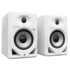Pioneer DJ DM-50D-BT-W White Monitor Pair Bluetooth - 5 Inch