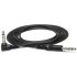 Hosa CSS-110R 1/4" TRS to Right-Angle 1/4" TRS Cable - 10ft