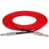 Hosa 3GT-18C3 Cloth Guitar Cable - 18ft RD/GN