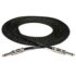 Hosa 3GT-18C4 Cloth Guitar Cable - 18ft Black/Gold