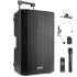 Vonyx VSA500 12" Portable PA Speaker w/ Wireless Mic, Headset &amp; Lapel