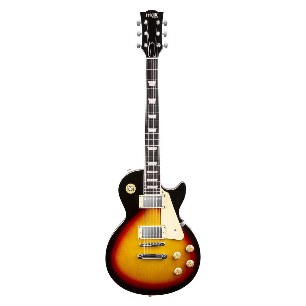 MAX GigKit Sunburst Les Paul Electric Guitar Pack