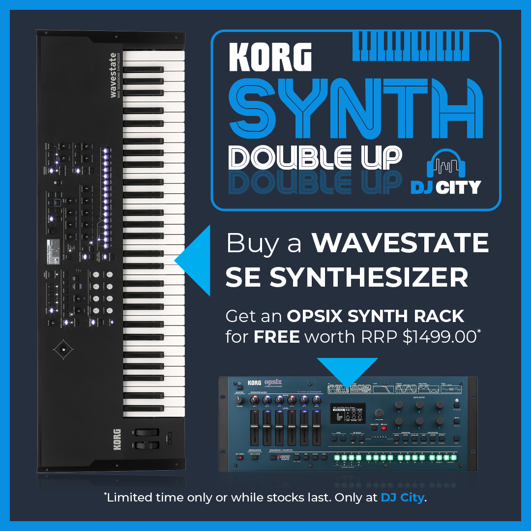 Korg Synth Double Up Promo
