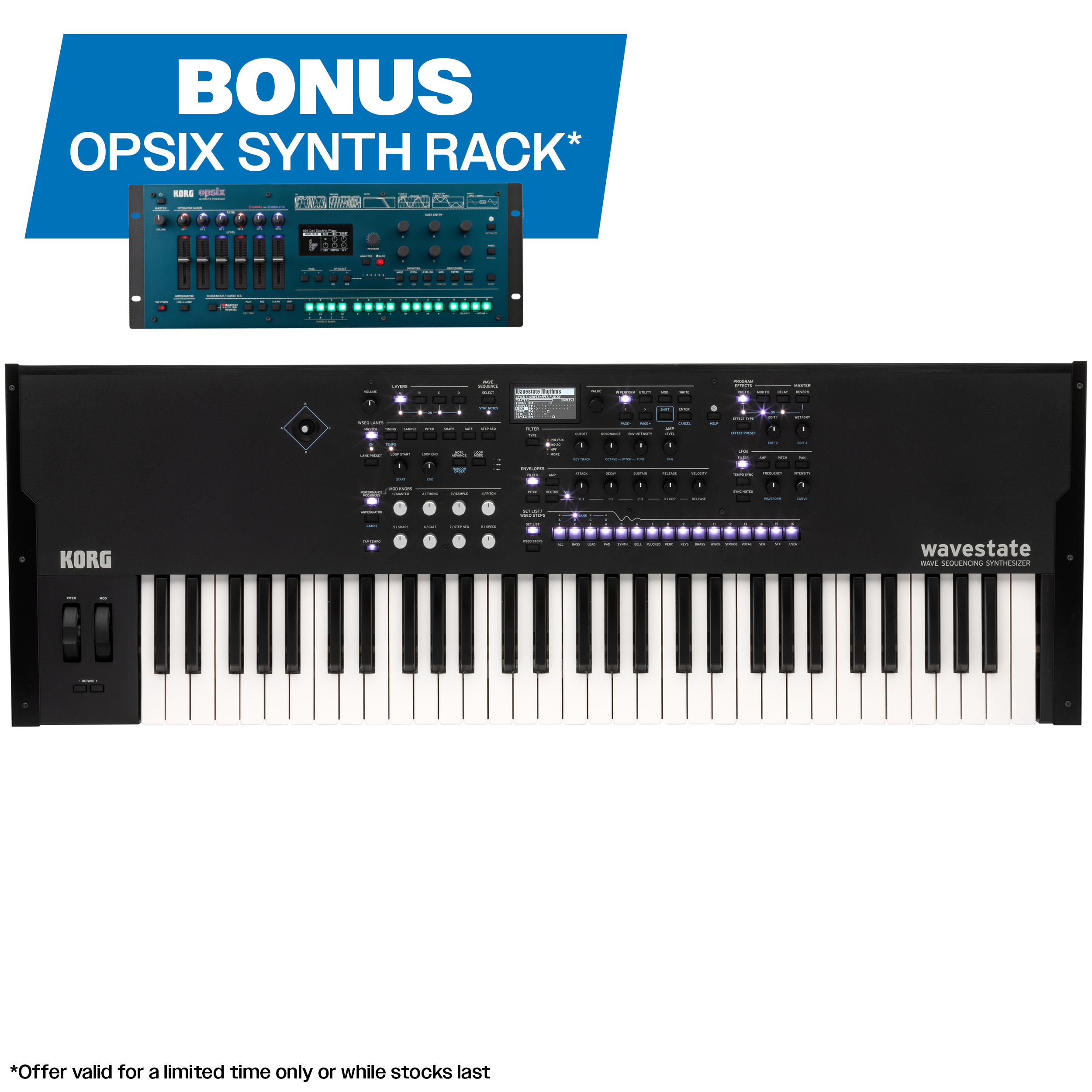 Korg Synth Double Up Promo