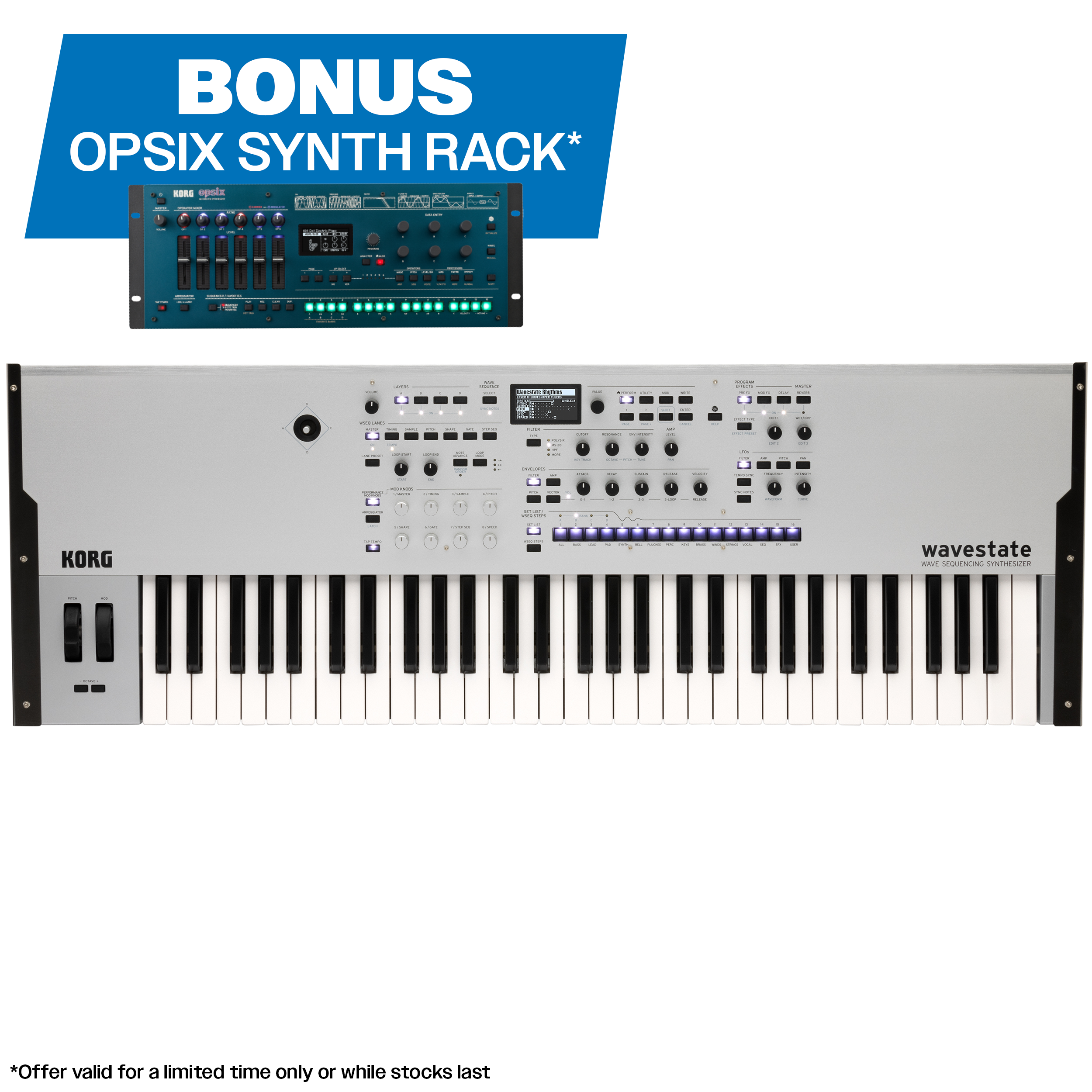 Korg Synth Double Up Promo