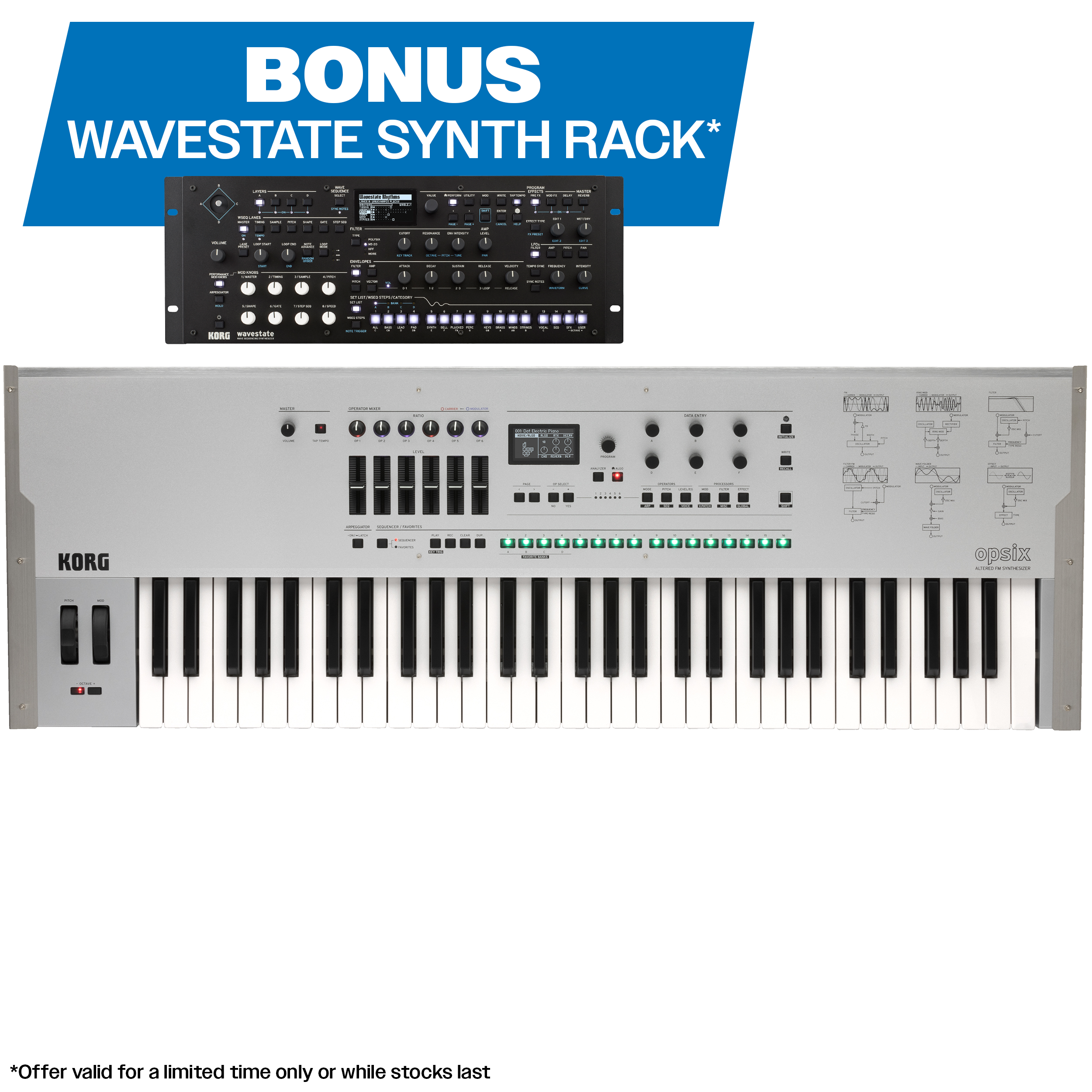 Korg Synth Double Up Promo