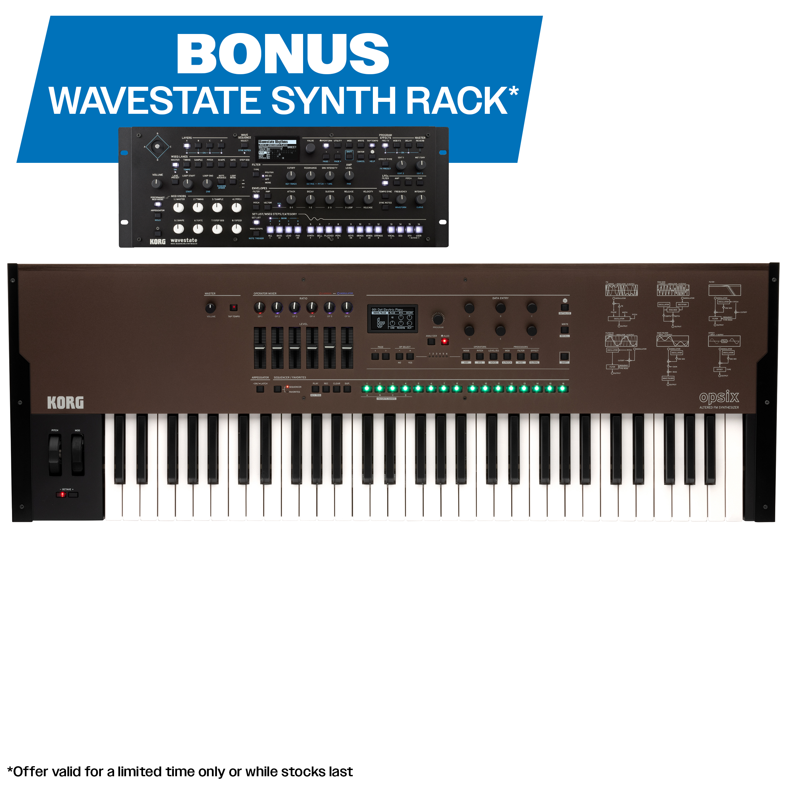 Korg Synth Double Up Promo
