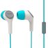 Koss KEB15iT Teal Earbuds with Microphone