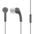 Koss KEB9iGRY Grey Earbuds with In-Line One Touch Microphone