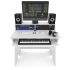 Glorious Sound Desk Compact White - Music Studio Workstation