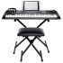 Alesis Harmony 61 Keyboard with Built-In Speakers Stand &amp; Bench
