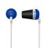 Koss Plug Blue Earphones with Cushioned Earbuds