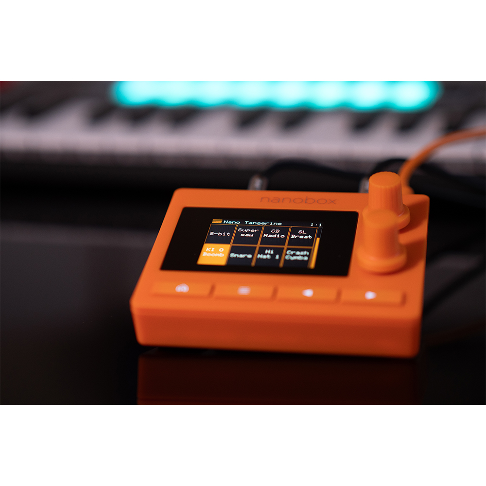 1010 nanobox tangerine – Compact Streaming Sampler
