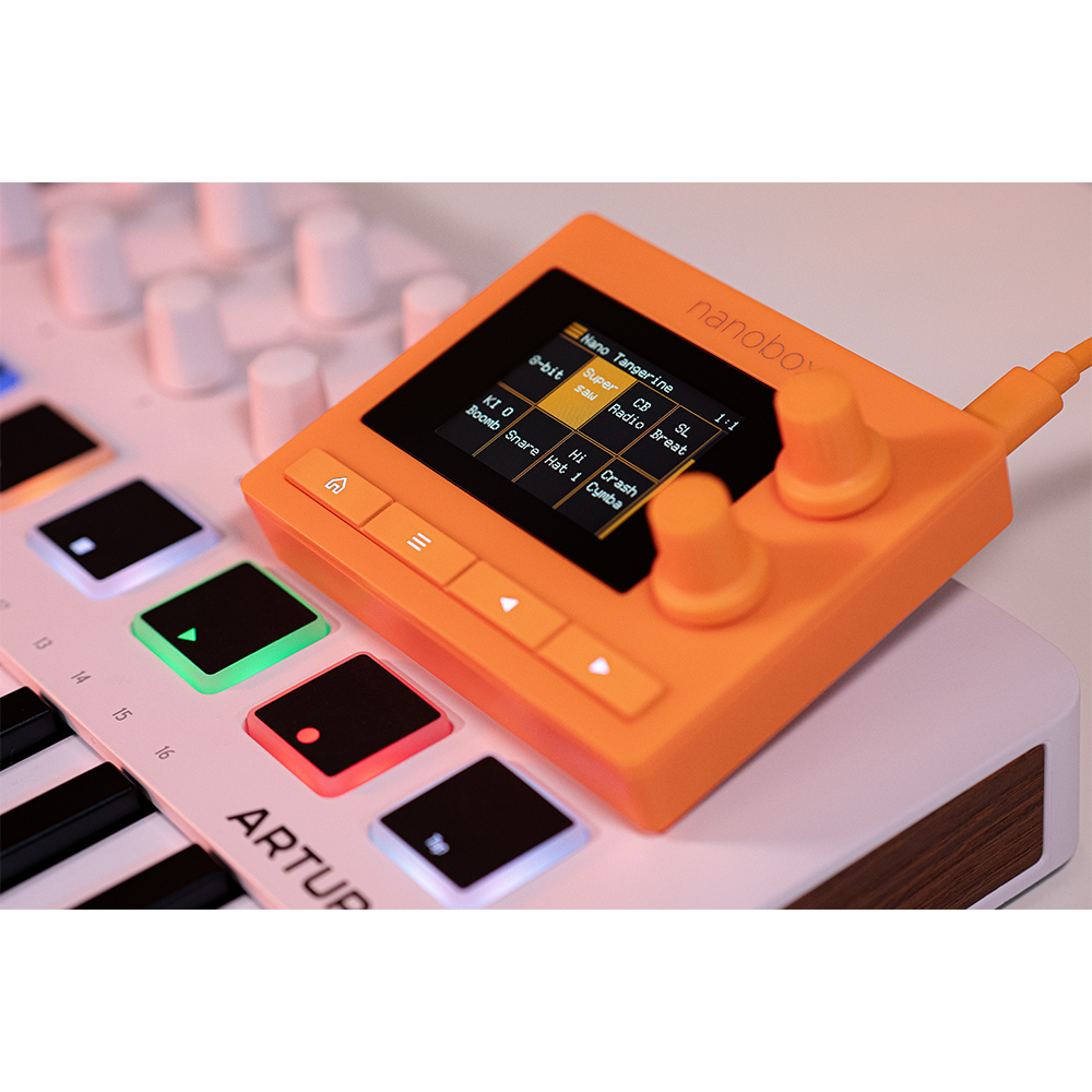 1010 nanobox tangerine – Compact Streaming Sampler