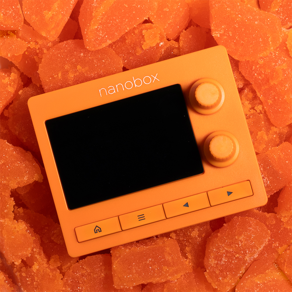 1010 nanobox tangerine – Compact Streaming Sampler